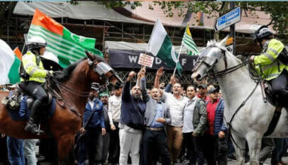 Hindu Extremist Pakistani High Commission in London