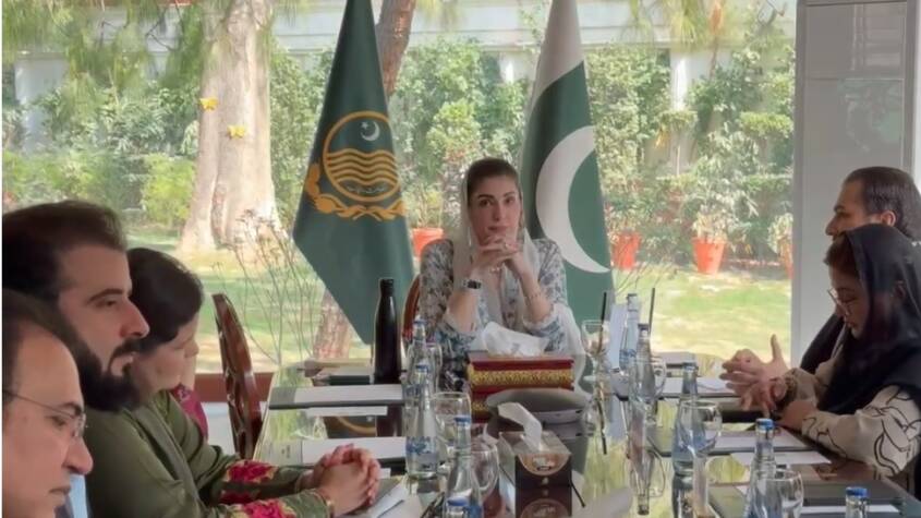 Punjab Chief Minister Maryam Nawaz meeting