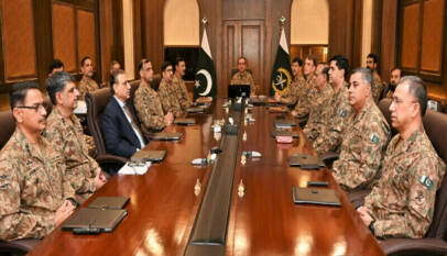 Corps Commander Conference Pakistan Army India