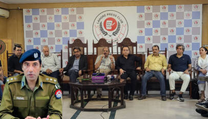 DIG Kamran Faisal Lahore Press Club